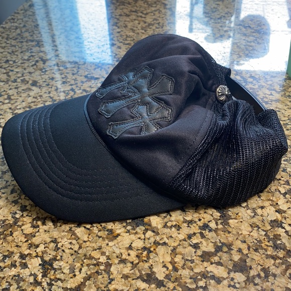 Chrome Hearts Triple Cross Trucker hat - Picture 6 of 6